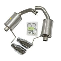 Exhaust Muffler Kit - ROUSH - Dualpipe - polished Tips - 2015-2022 - ECOBOOST/V6 - immagine 5