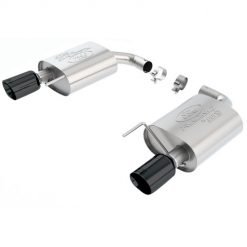 Ford Performance by Borla Sport Cat-Back Exhaust with Black Chrome Tips (2015-2017 GT) - immagine 6