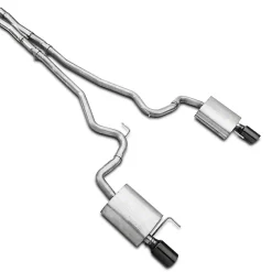 Ford Performance by Borla Sport Cat-Back Exhaust with Black Chrome Tips (2015-2017 GT) - immagine 5