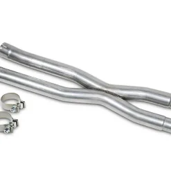 Roush Cut and Clamp Resonator Delete X-Pipe - 2015-2022 GT(5.0)