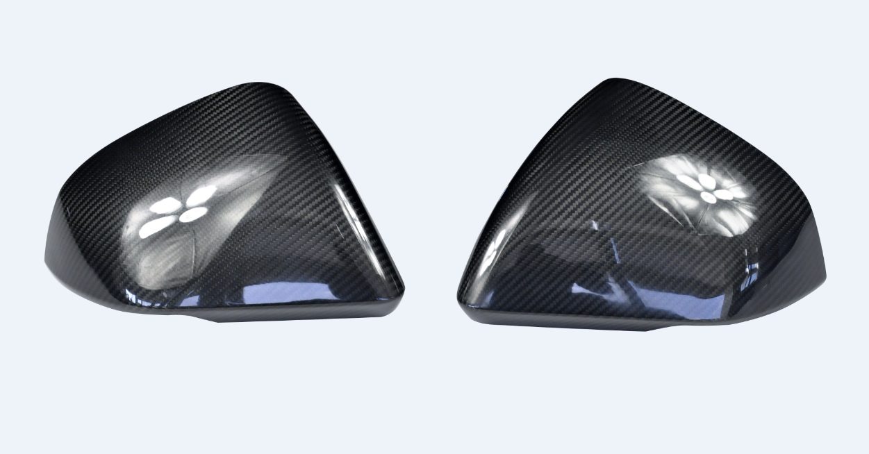 Door Mirror Cover - Carbon - EUROPEAN MODEL - Gloss - immagine 3