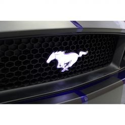 Grille Emblem - Chrome - Lighted Pony - 2015-2017 - immagine 3