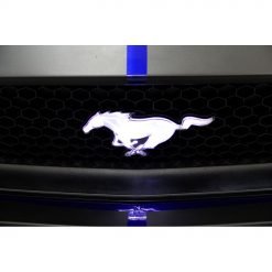 Grille Emblem - Chrome - Lighted Pony - 2015-2017 - immagine 6