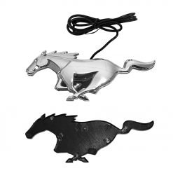 Deck Lid Emblem - Running Pony - Chrome - Illuminated -2015-2021 - immagine 2