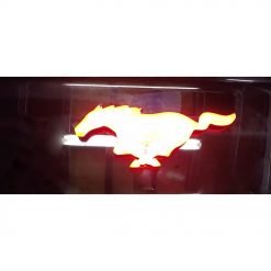 Deck Lid Emblem - Running Pony - Chrome - Illuminated -2015-2021 - immagine 4