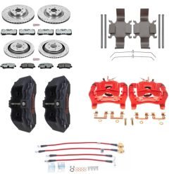 Kit Pinze BREMBO a 6 Pistoni con Dischi e Pastiglie 2015-2022 Mustang GT/V6/ECOBOOST