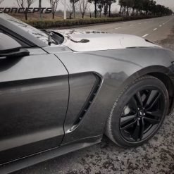 GT350 Style Replacement Fenders - Aluminum (MUSTANG 15-17 GT, EcoBoost, V6) - immagine 2