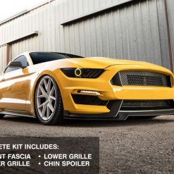 GT350 Style Front Bumper MUSTANG 15-17 - immagine 9