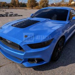 IKON GT500 Style 1:1 Aluminum Hood - Unpainted (MUSTANG 15-17 V6, GT, Ecoboost) - immagine 5