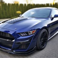 GT500 Style Front Bumper - Unpainted (MUSTANG 15-17 EcoBoost, V6, GT) - immagine 3