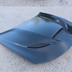 Alternative view of SRT HELLCAT Aluminum Hood - Unpainted (CHARGER 15-21)