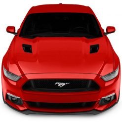Hood Vent Louvers - Gloss Black (MUSTANG 15-17 Ecoboost, V6)