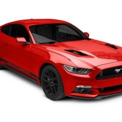 Hood Vent Louvers - Gloss Black (MUSTANG 15-17 Ecoboost, V6) - immagine 4