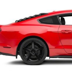 Rear Window Louvers - Gloss Black (MUSTANG 15-21 Fastback) - immagine 4