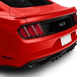 RTR Style Single Hole Exhaust Rear Diffuser (MUSTANG 15-17 GT Premium, EcoBoost Premium) - immagine 5