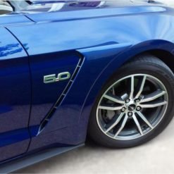 Alternative view of GT350 Style Fender Scoops - front (MUSTANG 15-21 Ecoboost, V6, GT)
