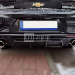 Single Exhaust Rear Diffuser ZL1 Style With Fins (CAMARO 16-21 LT/RS) - immagine 2