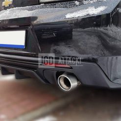 Single Exhaust Rear Diffuser ZL1 Style With Fins (CAMARO 16-21 LT/RS) - immagine 3