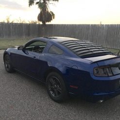 SpeedForm Rear Window Louver - Matte Black (MUSTANG 05-14 Coupe) - immagine 3