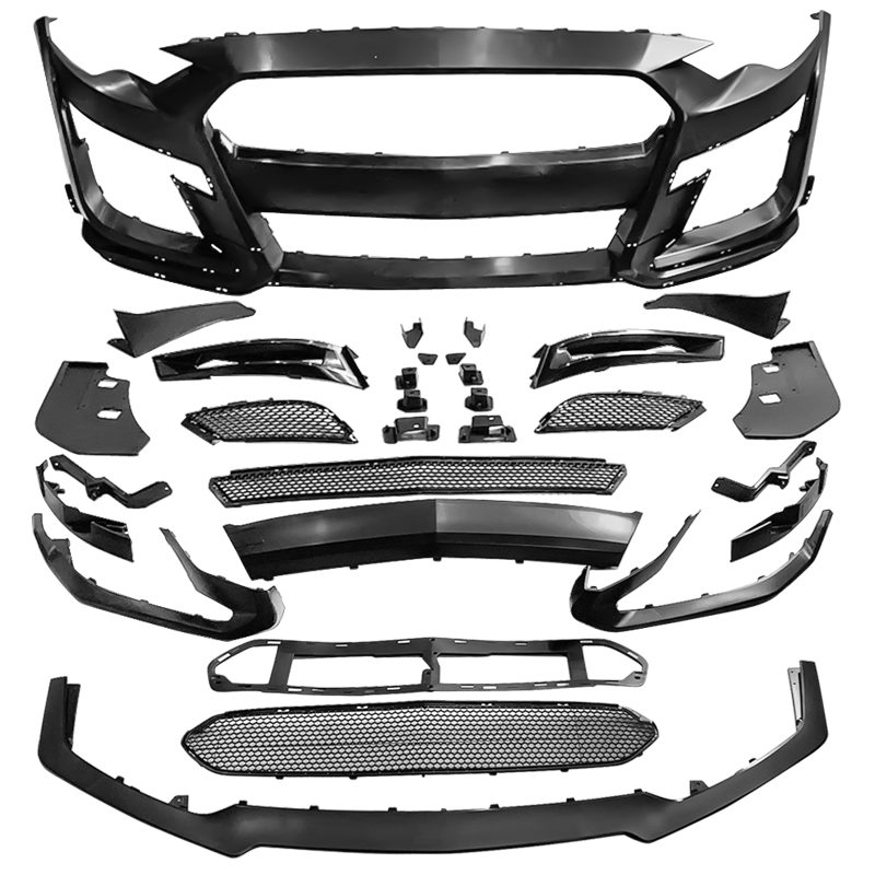 IKON GT500 Style Front Bumper - Unpainted (MUSTANG 18-21 EcoBoost, GT) - immagine 2