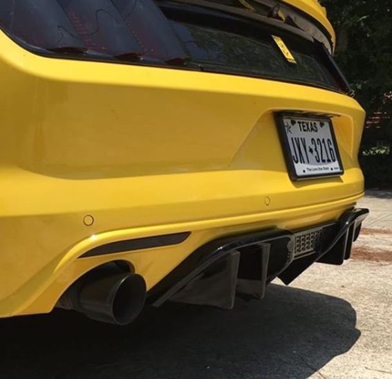 IKON Style Rear Diffuser (MUSTANG 15-17 BASE ONLY) - immagine 11