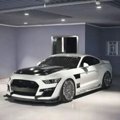 GT500 Style Front Bumper - Unpainted (MUSTANG 15-17 EcoBoost, V6, GT) - immagine 19