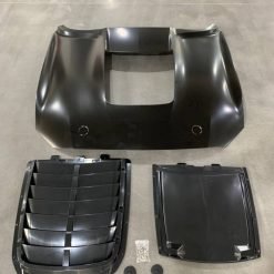 IKON 1:1 GT500 Style Aluminum Hood - Unpainted (MUSTANG 18-21 GT, Ecoboost) - immagine 6