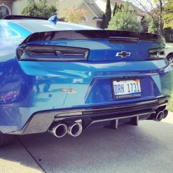 IKON Quad Exhaust Rear Diffuser With Fins (CAMARO 16-21) - immagine 7