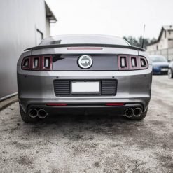 GT500 Style Quad Hole Rear Bumper Diffuser (MUSTANG 13-14 V6, GT)