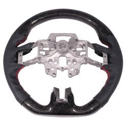 Steering Wheel - CF with Real Leather (MUSTANG 15-17) - immagine 9