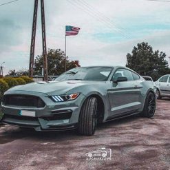 GT350 Style Aluminum Hood - Unpainted (MUSTANG 15-17 GT, Ecoboost, V6) - immagine 7