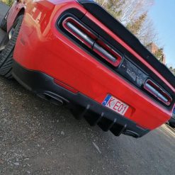 Alternative view of IKON V2 Style Rear Bumper Lower Diffuser (CHALLENGER 15-21)