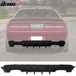 IKON V2 Style Rear Bumper Lower Diffuser (CHALLENGER 15-21)