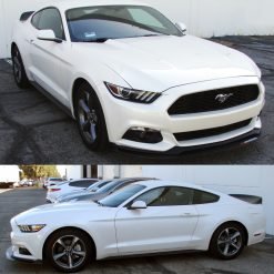 FLAT Chin Spoiler Front Bumper Lip (MUSTANG 15-17) - immagine 3