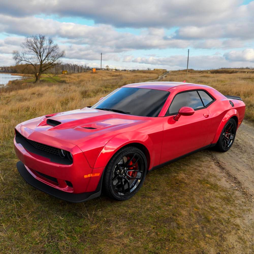 HELLCAT SRT Aluminum Hood - Unpainted (CHALLENGER 08-21) - Image 3