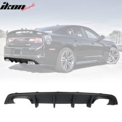 SRT IKON Quad Hole Rear Bumper Lower Diffuser (CHARGER 12-14 SRT)
