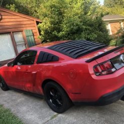 SpeedForm Rear Window Louver - Matte Black (MUSTANG 05-14 Coupe) - immagine 9