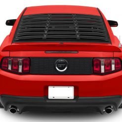 SpeedForm Rear Window Louver - Matte Black (MUSTANG 05-14 Coupe)