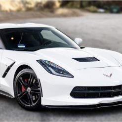 STAGE2 OE Chin Spoiler/Splitter - Matte Black (CORVETTE 14-19 C7)