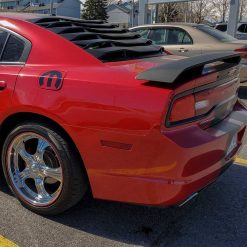 Rear Window Louvers - Matte Black (CHARGER 11-21 all) - Image 7