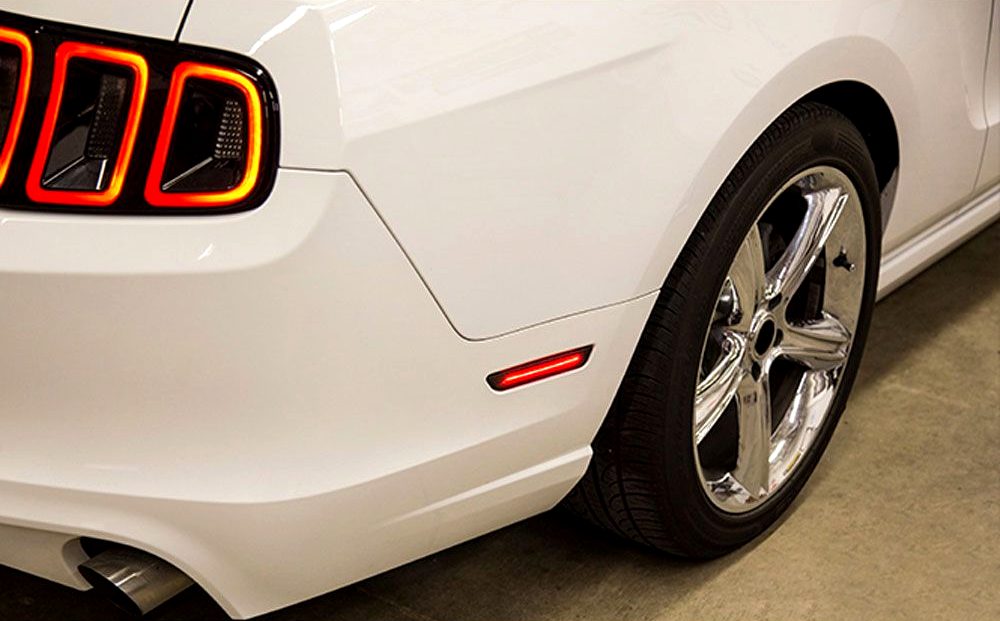 LED Rear Bumper Side Markers (MUSTANG 10-14) - immagine 9