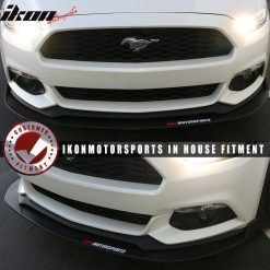 FLAT Chin Spoiler Front Bumper Lip (MUSTANG 15-17) - immagine 6