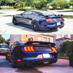 Rear Valance Aero Foil Kit (FORD MUSTANG 2018-2021 GT, 2019-2021 Ecoboost w/ Active Exhaust) - Image 4