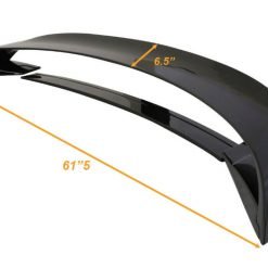 GT350R Style Rear Spoiler - Gloss Black (MUSTANG 15-21 Fastback) - immagine 7