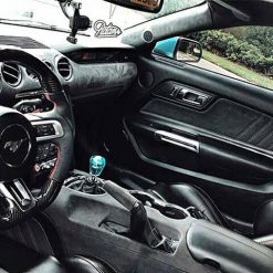 Steering Wheel - CF with Real Leather (MUSTANG 15-17) - immagine 6