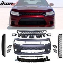 SCAT PACK/SRT8 HELLCAT 2019 Style Conversion Front Bumper (CHARGER 15-21) - immagine 4