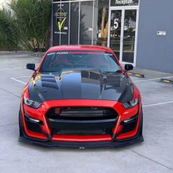 GT500 Style Front Bumper - Unpainted (MUSTANG 15-17 EcoBoost, V6, GT) - immagine 25