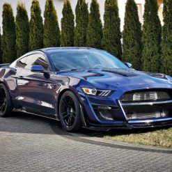 GT500 Style Front Bumper - Unpainted (MUSTANG 15-17 EcoBoost, V6, GT) - immagine 26