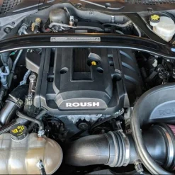 Ford Performance Black Strut Bar Mustang Ecoboost GT 15-21 - Image 3