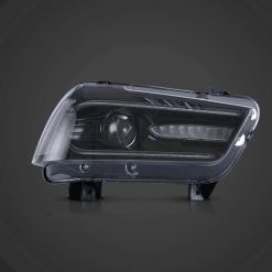 Alternative view of Led Headlights for Dodge Charger 11-14 Vland Dual Beam Projector Headlights Black